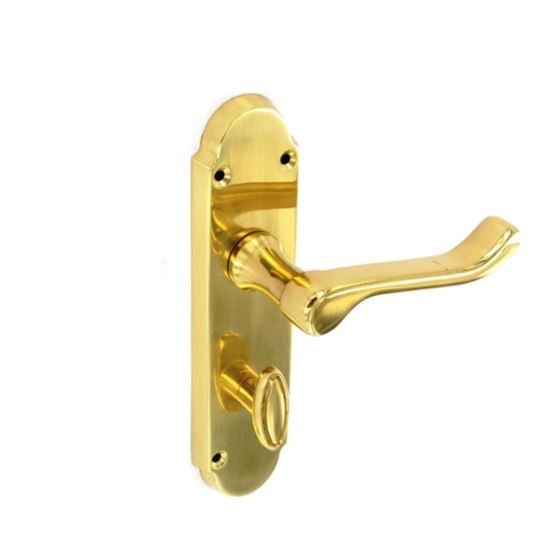Securit-Richmond-Brass-Bathroom-Handles-Pair