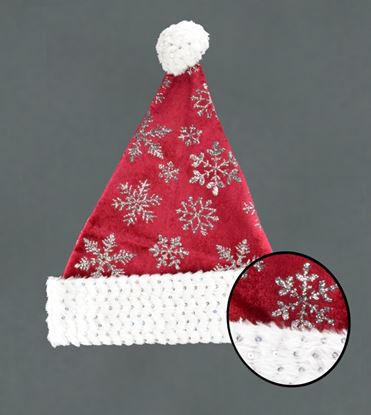 Davies-Products-Snowflake-Velvet-Hat