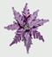 Premier-Velour-Clip-On-Poinsettia