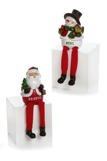 Premier-Santa-or-Snowman-Dangly-Legs