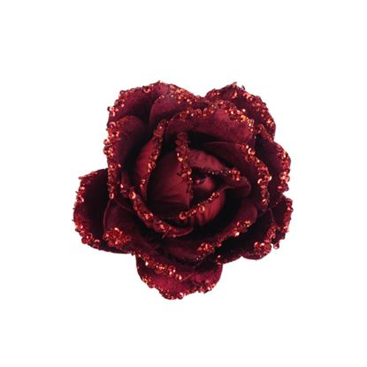 Davies-Products-Clip-On-Velvet-Rose