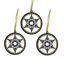 Davies-Products-3-Snowflake-Hangers-Black--Gold