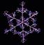 Premier-Snowflake-300-Rainbow-LEDs