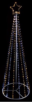 Premier-Black-Pyramid-Tree-Warm-White