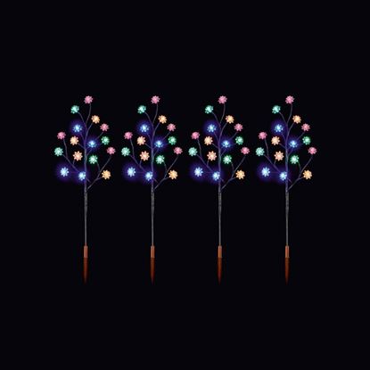 Premier-Lotus-Path-Lights-80-LEDs-Multi-Coloured