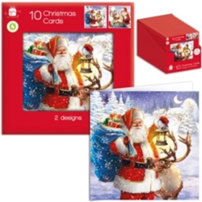 Gift-Maker-Square-Traditional-Santa-Cards
