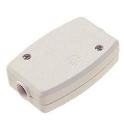 Dencon-13A-3-Terminal-Fixed-Connector-White