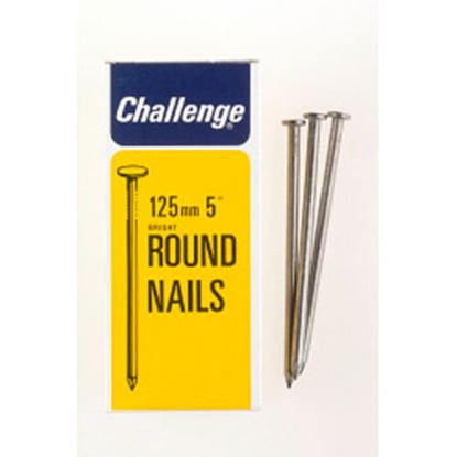 Challenge-Round-Wire-Nails---Bright-Steel-Box-Pack