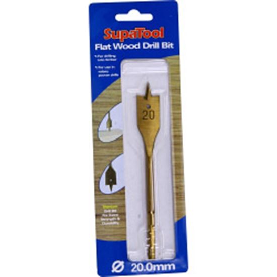 SupaTool-Titanium-Coated-Flat-Wood-Drill-Bits