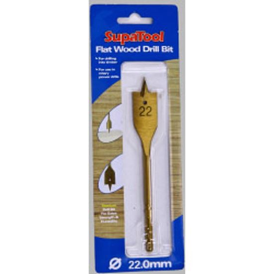 SupaTool-Titanium-Coated-Flat-Wood-Drill-Bits