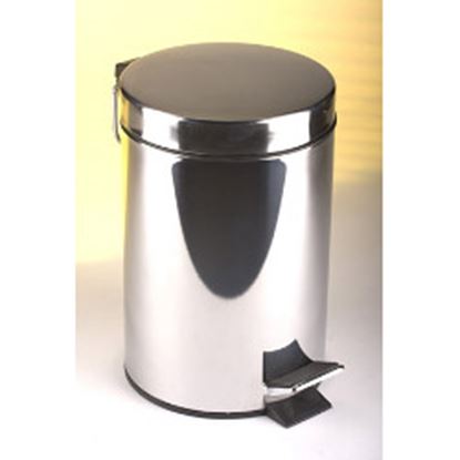 Kingfisher-Pedal-Bin-Stainless-Steel