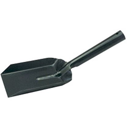 Hearth--Home-Black-Japanned-Metal-Coal-Shovel