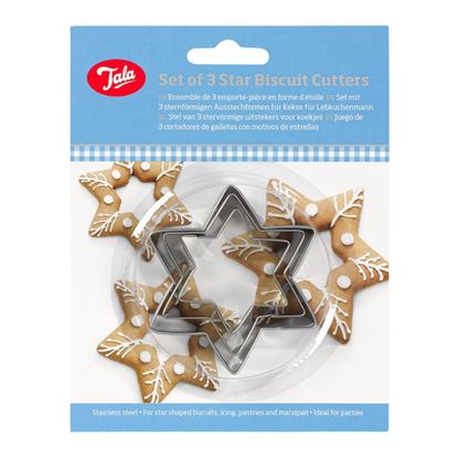 Tala-Plain-Star-Cutters-Set-of-3