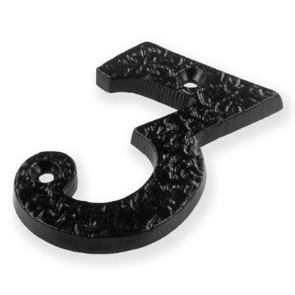 Securit-Antique-Numeral-3