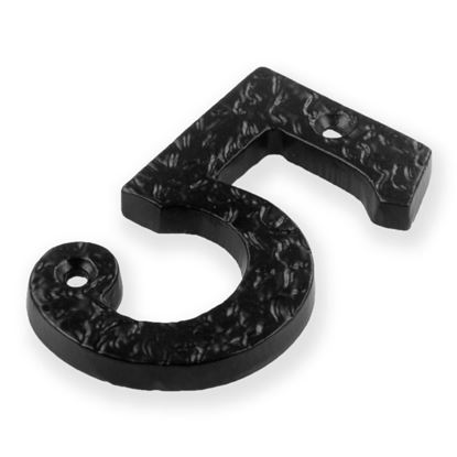 Securit-Antique-Numeral-5