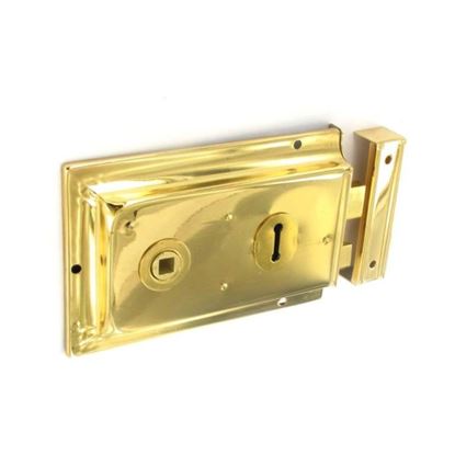 Securit-Double-Handed-Rim-Lock-Brass