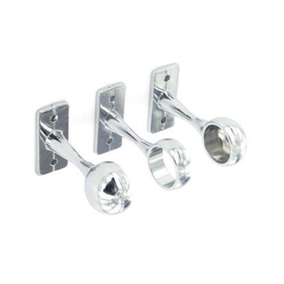 Securit-1-Centre--2-End-Brackets-Chrome-Plated