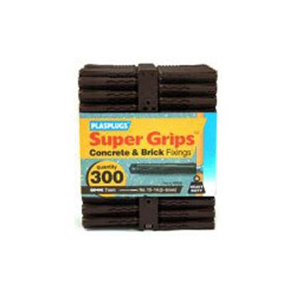 Plasplugs-Supergrip-Fixings---Brown