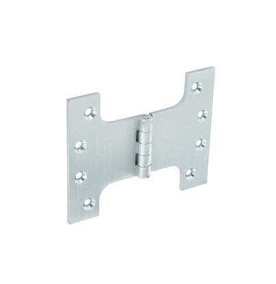 Securit-Parliament-Hinges-Satin-Chrome-on-Brass-1-12-Pair