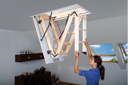 Fakro-Wooden-Folding-Section-Loft-Ladder