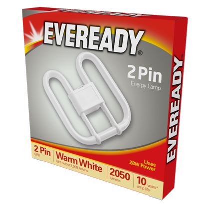 Eveready-2D-Lamp-28W-2-PIN-240V-CFL