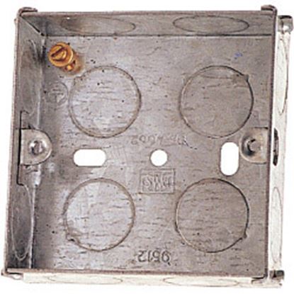 Dencon-25mm-1-Gang-Metal-Box-to-BS4664