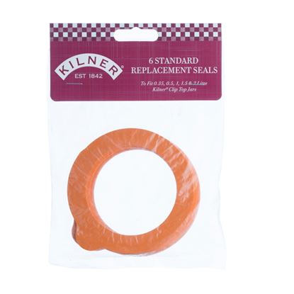 Kilner-Replacement-Rubber-Seals---Orange