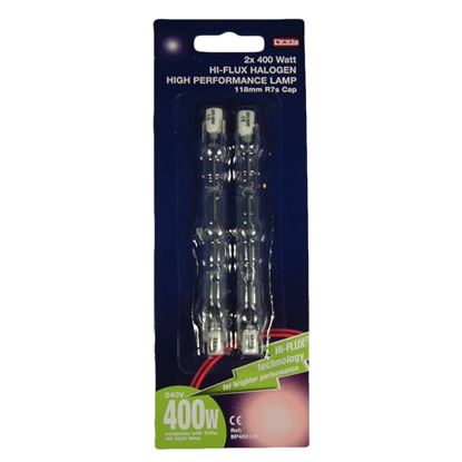 Dencon-400W-117mm-Halogen-Tube-Bubblepack---2-Pack