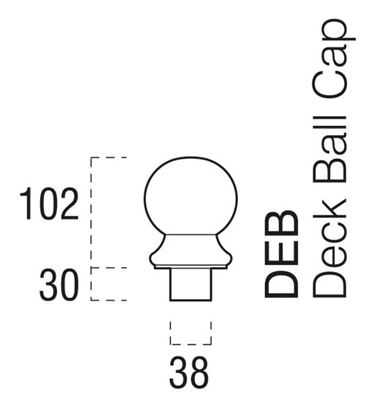 Cheshire-Mouldings-Decking-Newel-Ball-Cap