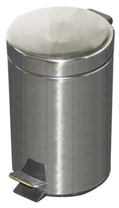 Kingfisher-Pedal-Bin-Stainless-Steel