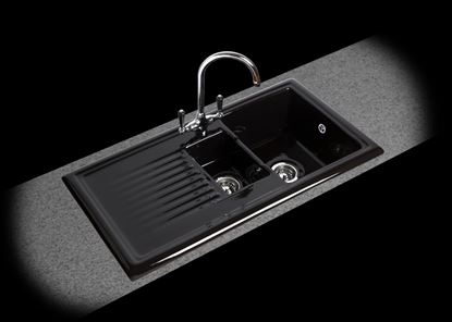 Reginox-Black-Ceramic-Reversible-Sink