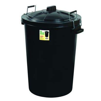 Proplas-90L-Clip-Lid-Dustbin