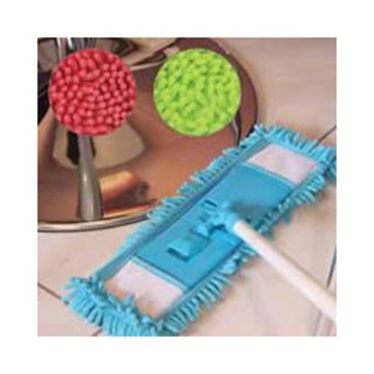 JVL-Flat-Bobble-Microfibre-Mop-And-Handle