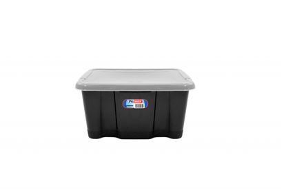 Premier-Storage-Box-Black-Base-And-Clear-Lid