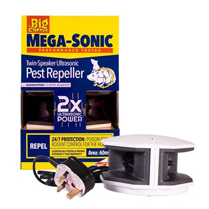 The-Big-Cheese-Mega-Sonic-Twin-Speaker-Ultrasonic-Pest-Repeller