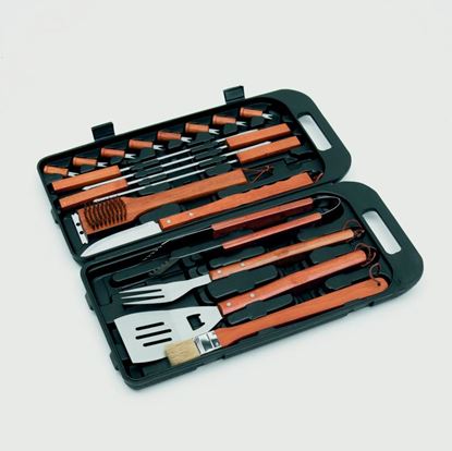 Landmann-Bamboo-Tool-Set-In-Case