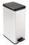 Curver-Slim-Line-Stainless-Steel-Effect-Deco-Pedal-Bin