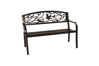 SupaGarden-Bird-Back-Metal-Bench