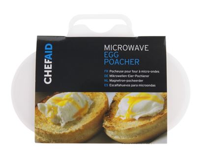 Chef-Aid-Microwave-Basic-Egg-Poacher