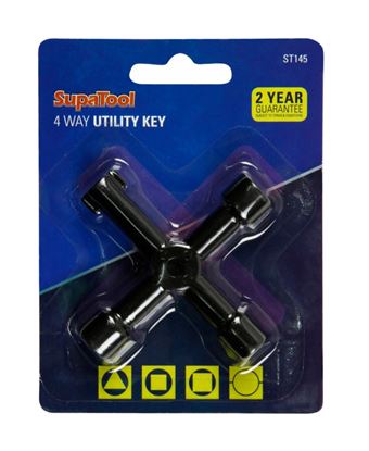 SupaTool-4-Way-Utility-Key