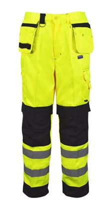 Black-Knight-Builders-Hi-Vis-Trousers-Yellow--Black