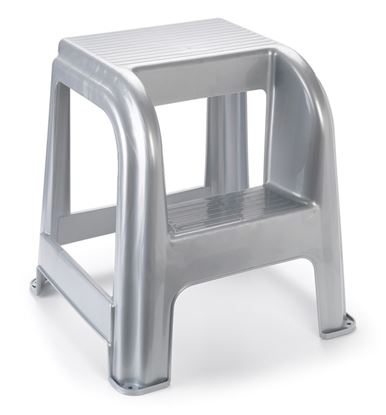 Plasticforte-Silver-Stool