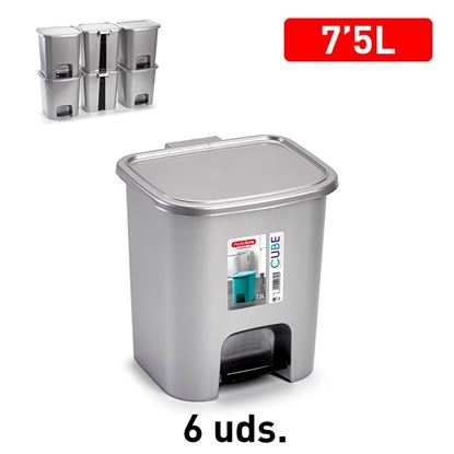 Plasticforte-Pedal-Bin-75L