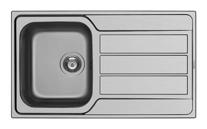 Pyramis-Athena-Stainless-Steel-Single-Bowl-Sink--Tap