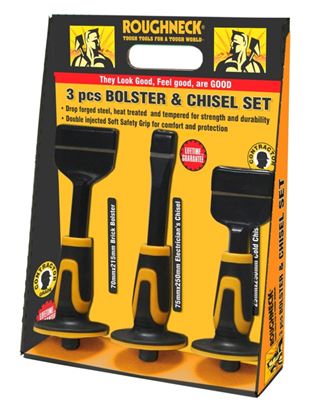 Roughneck-Bolster--Chisel-Set