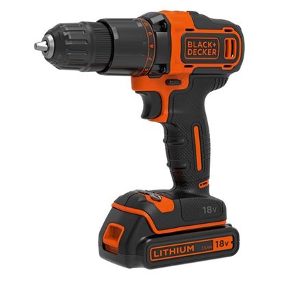 Black--Decker-18V-Lithium-ion-2-Gear-Hammer-Drill