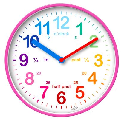 Acctim-Wickford-Kids-Time-Teach-Clock-20cm