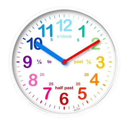 Acctim-Wickford-Kids-Time-Teach-Clock-20cm