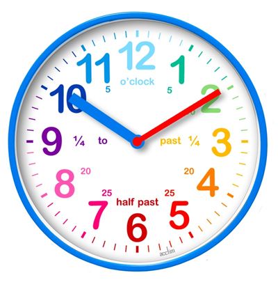 Acctim-Wickford-Kids-Time-Teach-Clock-20cm