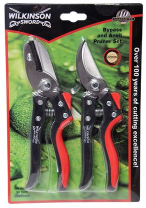 Wilkinson-Sword-Bypass--Anvil-Pruner-Set